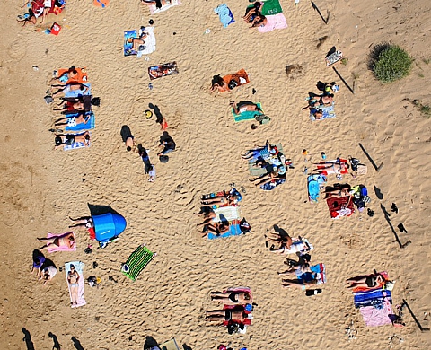 Philippe Féret - L'île de Ré vue du ciel