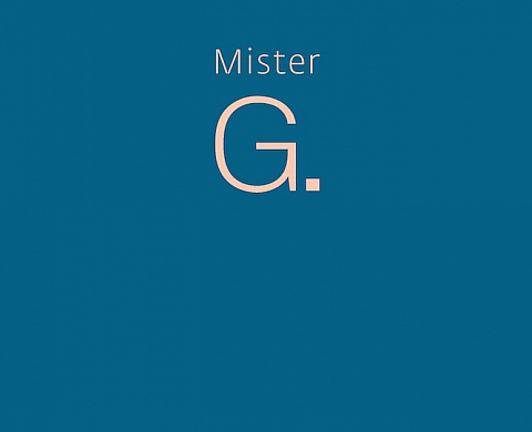 Un nouveau Mister G. aux éditions Filigranes Un nouveau Mister G. aux éditions Filigranes