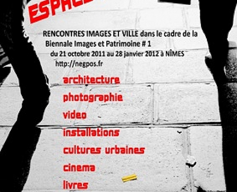 Invitations de la galerie Negpos dans le cadre des Rencontres Images et Ville et de la Biennale Images et Patrimoine