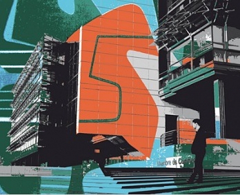 L'urbanisme selon Yves Buraud et Alain Declercq à la galerie Negpos 