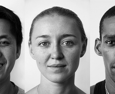 Portraits de marins représentatifs des Cent visages du vaste monde