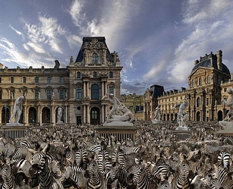 Jean-François Rauzier expose ses « Voyages extraordinaires » chez Montblanc