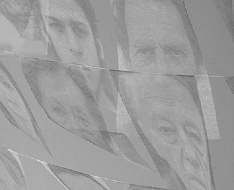 Laurent Lafolie présente sa retrospective dans son nouvel atelier