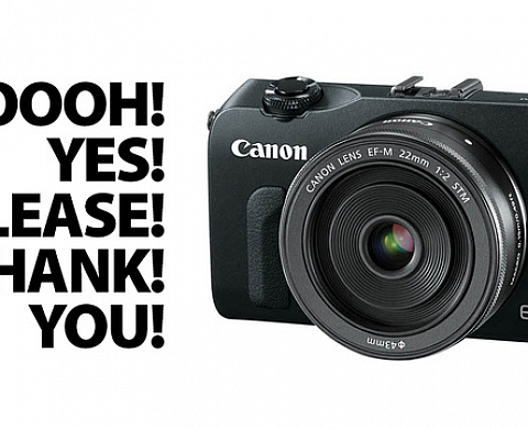 Canon EOS M , objectifs interchangeables