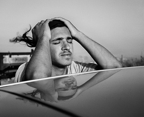 Entretien avec Julien Chatelin dans le cadre de l'exposition, Israël Borderline