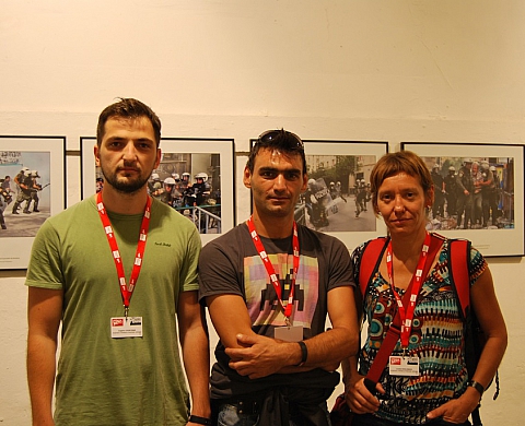 Entretien avec Louisa Gouliamaki, Angelos Tzortzinis et Aris Messinis, photographes de l'AFP Entretien avec Louisa Gouliamaki, Angelos Tzortzinis et Aris Messinis, photographes de l'AFP