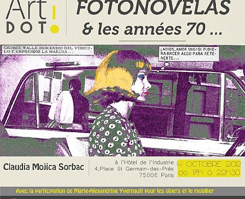 Photographies « Fotonovelas et les années 70 » de Claudia Mojica Sorbac