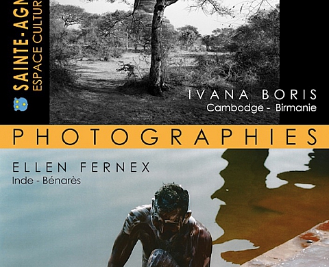 Les photographies d'Ellen Fernex et Ivana Boris à Sainte Agnès Village (Alpes Maritimes)