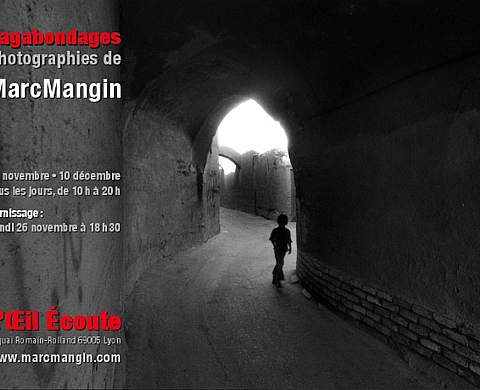 Les « Vagabondages » de Marc Mangin à la Galerie l'Oeil Ecoute de Lyon