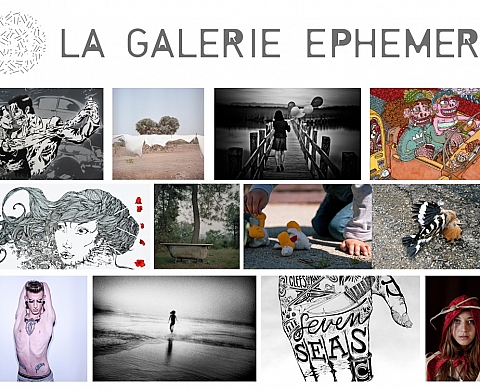 Zone éphémère d'exposition collective à Salines de Villeneuve Zone éphémère d'exposition collective à Salines de Villeneuve