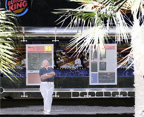 FREDERIC BOURRET présente « BEHIND WAITING » à la New heArt CitY Gallery