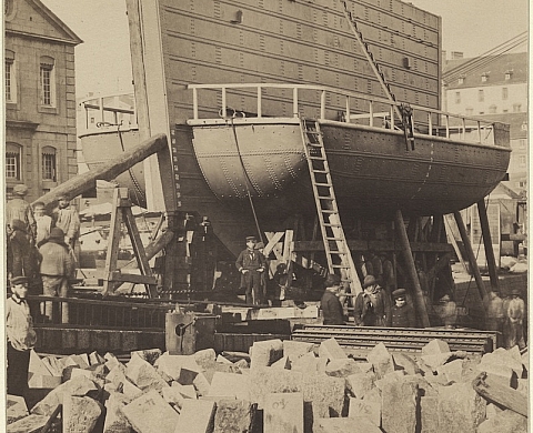 Le château de Brest présente «Arsenal de Brest : photographies & territoires, 1860 - 1914»