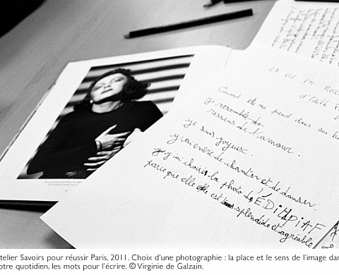 « Illettrisme : droit de savoir » une exposition d'après le reportage de Virginie de Galzain