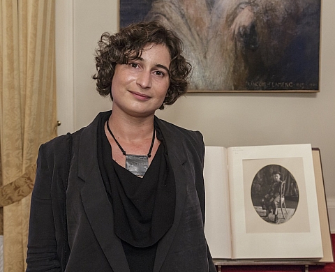 Remise de la Bourse de recherche Louis Roederer 2013 à Camille Blot-Wellens