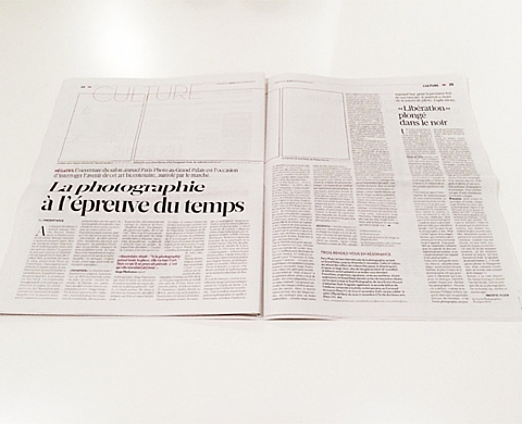 Libération édite un numéro sans photos