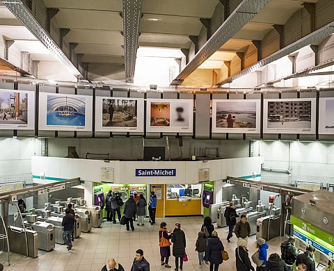 « La RATP invite... les photographes de Circulation(s) » dans le métro