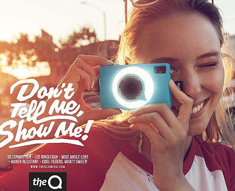 The Q Camera, pop, simple et connecté The Q Camera, pop, simple et connecté