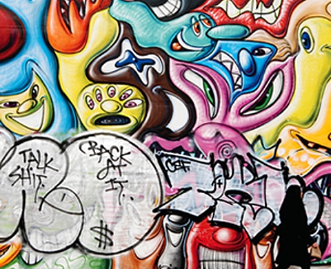 Graffiti and Tattoos. A Photographic Exhibit.