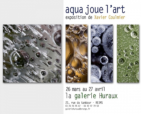« Aqua joue l'Art » de Xavier Coulmier « Aqua joue l'Art » de Xavier Coulmier