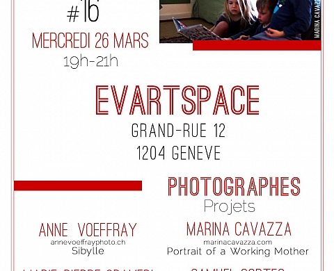 Open Show Switzerland #16 à la galerie Evartspace, Geneve Open Show Switzerland #16 à la galerie Evartspace, Geneve