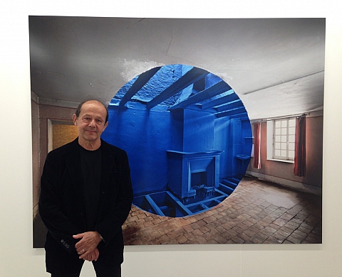 Georges Rousse présente sa dimension photographique au Plateau de Lyon Georges Rousse présente sa dimension photographique au Plateau de Lyon
