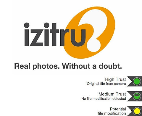 Le site Izitru certifie l'authenticité des photos