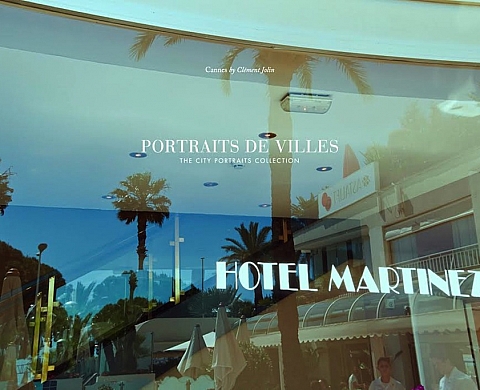 « Cannes » de Clément Jolin exposé chez Artazart « Cannes » de Clément Jolin exposé chez Artazart