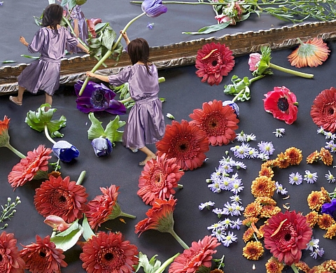 « Un été en fleurs » dans les trois galeries de la rue des Jardins Saint-Paul