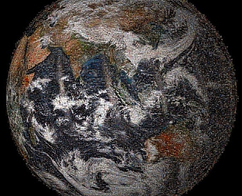 La NASA crée une mosaïque de la Terre en selfies 
