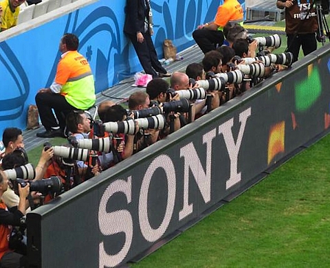La photographie sportive à l'heure de la Coupe du Monde 