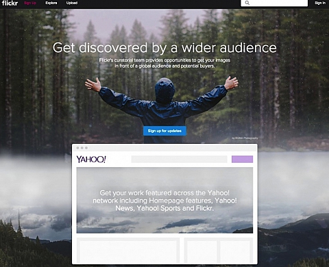 Flickr propose à ses adhérants un nouveau moyen de partager leurs photos