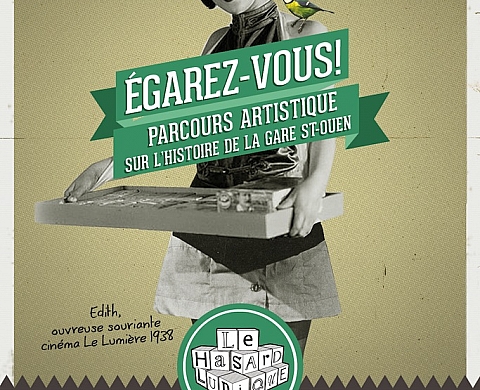 « Egarez-vous », l'évènement culturel de l'ancienne gare de Saint-Ouen à Paris