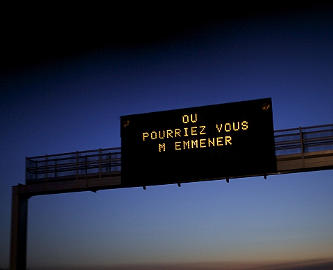 Le BAL emmène cinq artistes en voyage, sur l'autoroute Le BAL emmène cinq artistes en voyage, sur l'autoroute