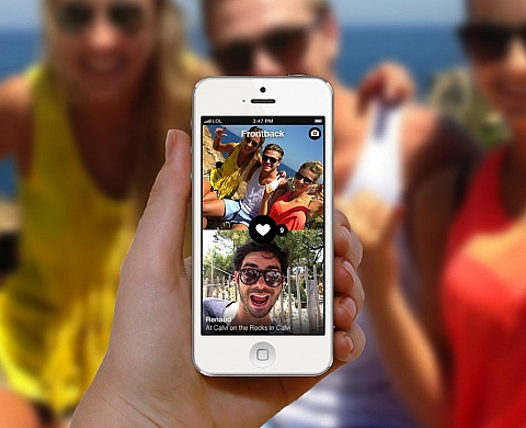 L'application mobile « Frontback » surfe sur la mode des selfies