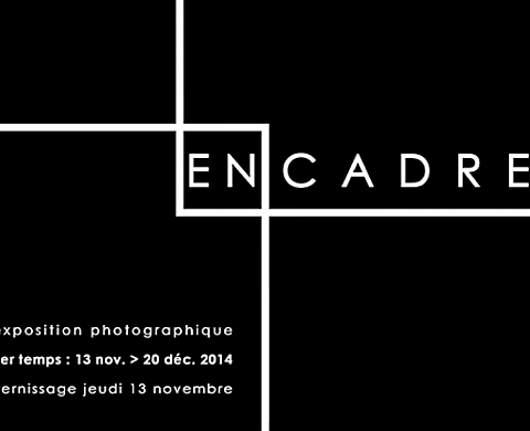 Début du 1er temps de l'exposition « [EN]CADRE » à la gallerie l'Abat-jour