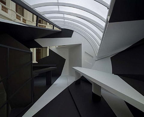 Georges Rousse à la galerie Putman Georges Rousse à la galerie Putman