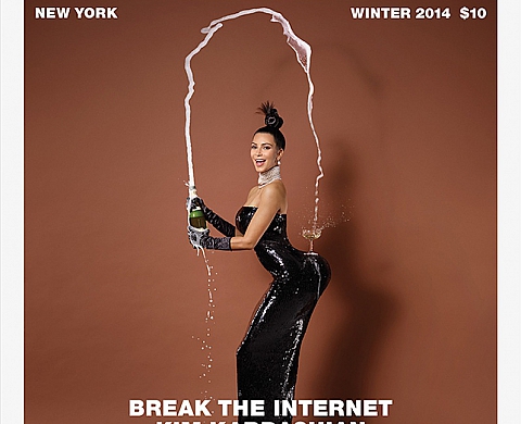 Kim Kardashian : la couverture made in  Jean-Paul Goude