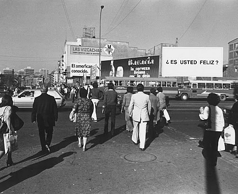 « Studies on Happiness » by Alfredo Jaar