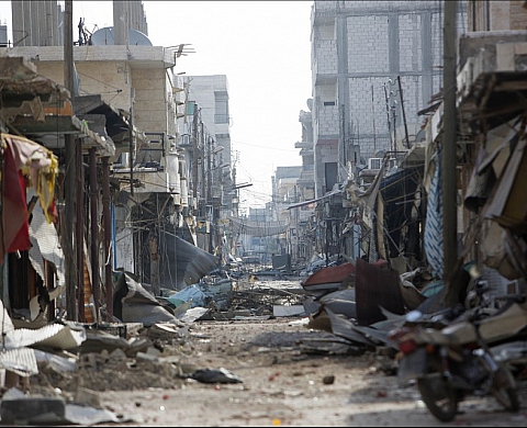 Les premières images de la ville de Kobané