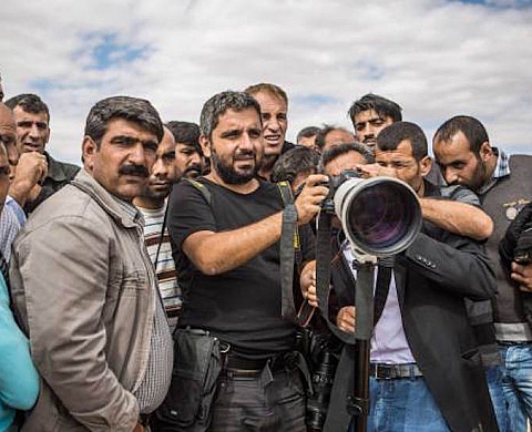 Bulent Kilic, primé meilleur photographe d'agence