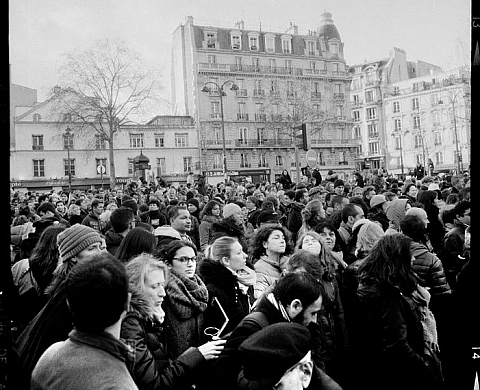 Manifestation du 11 janvier : les photos de Depardon 