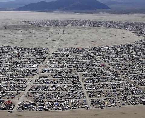 Le Burning Man festival, fabricant de chimères