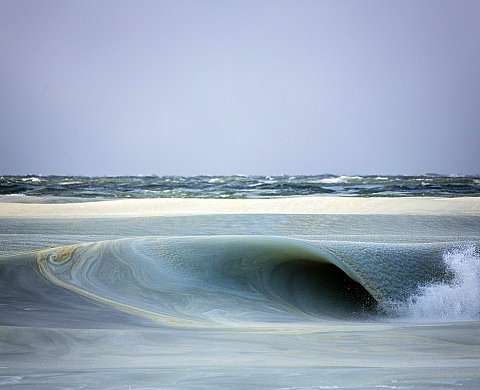 Vagues gelées aux Etats-Unis : Magnificence et émerveillement