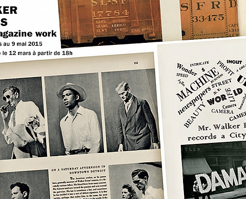 Exposition : Walker Evans, the magazine work