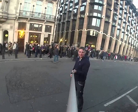 Le selfie le plus haut du monde