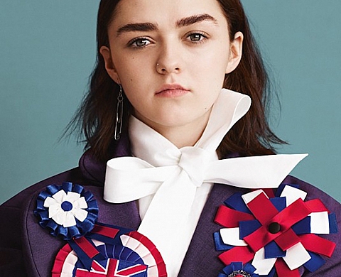Arya Stark à la Une de Dazed