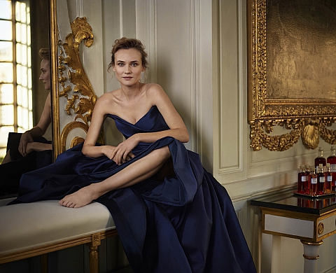 Diane Kruger dans l'oeil de Mary McCartney