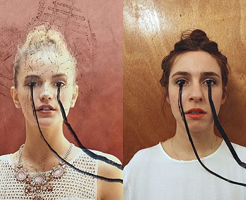 La photographe Lydia Cambron se déguise en poupée vandalisée