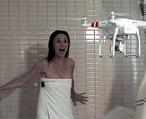 Attention drone méchant !