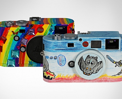 Des Leica décorés par des enfants : en vente le 13 juin